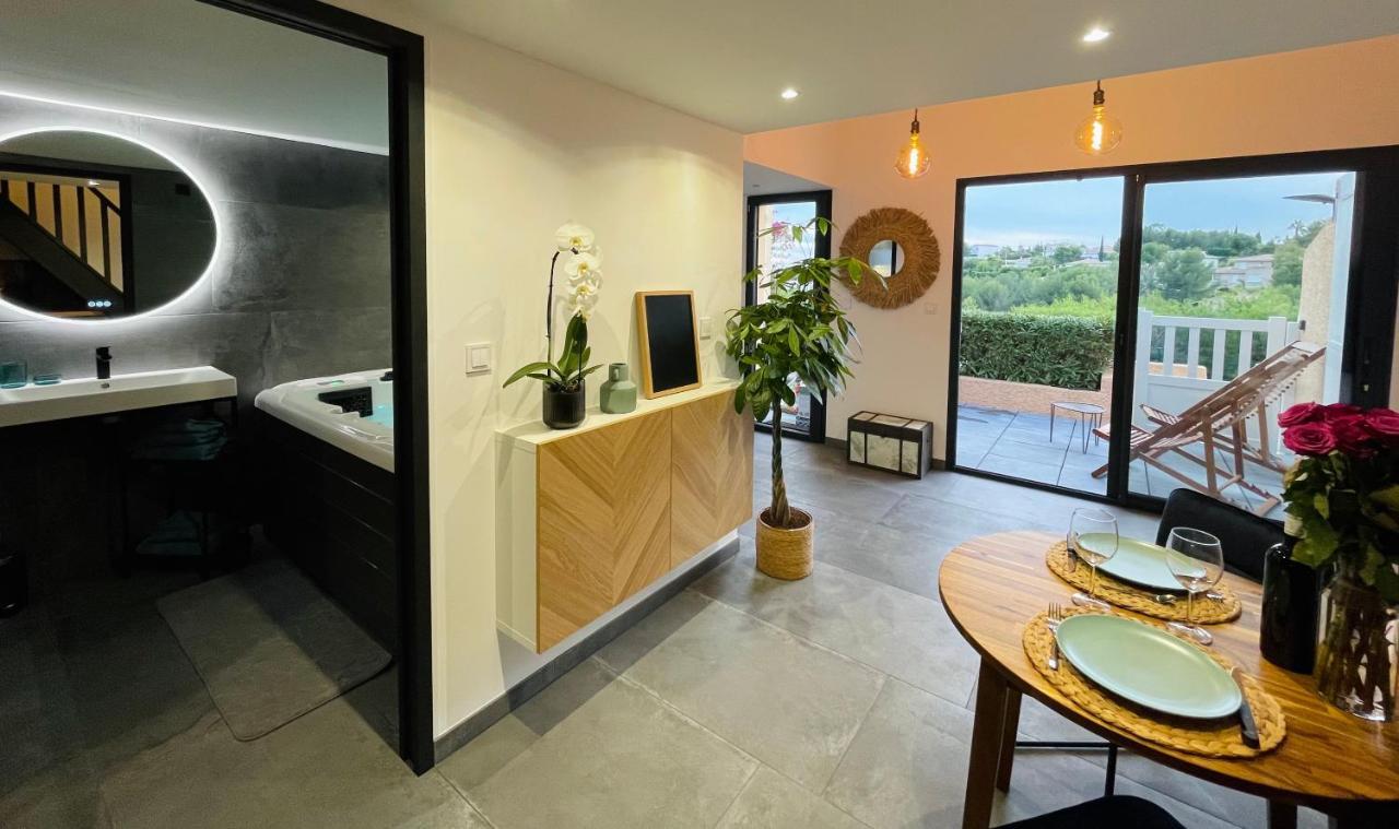 Spa & Vue Mer - Les O De บ็องโดล ภายนอก รูปภาพ